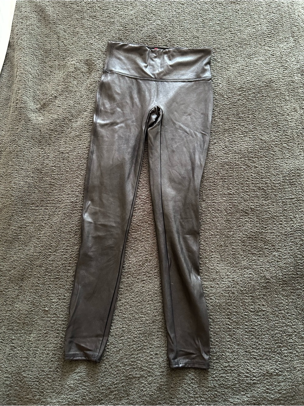 Spanx pleather leggings